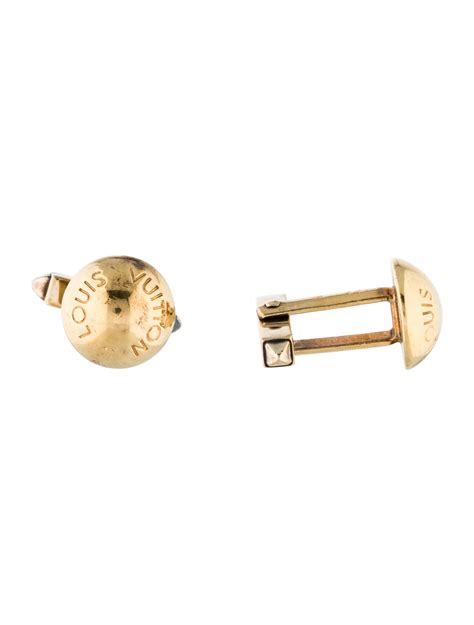 lv cuff|lv cufflinks gold.